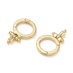 Brass Spring Ring Clasps&nbsp;KK-CBA50B0-31G