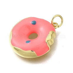 Brass Enamel Pendants&nbsp;KK-U072-04G