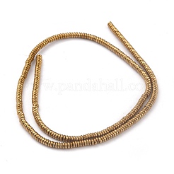 Electroplate Non-magnetic Synthetic Hematite Beads Strands&nbsp;G-B014-12A
