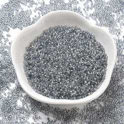 Transparent Inside Colours Glass Seed Beads&nbsp;X1-SEED-H003-04C