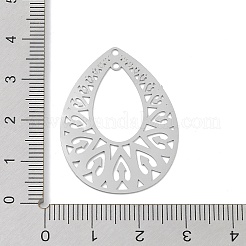 Non-Tarnish 304 Stainless Steel Connector Charms&nbsp;STAS-K257-34P