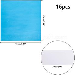 PET Plastic Mirror Wall Stickers&nbsp;AJEW-WH0018-68C
