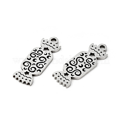 Non-Tarnish 201 Stainless Steel Pendants&nbsp;STAS-Q240-032P