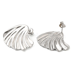 Non-Tarnish 304 Stainless Steel Stud Earrings&nbsp;EJEW-Z022-09P