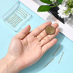 20Pcs Brass Chain Links/Connectors&nbsp;KK-BBC0021-47