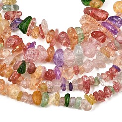 Synthetical Quartz Chip Bead Strands&nbsp;G-M205-32