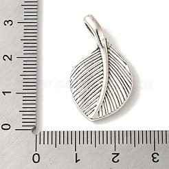Tibetan Style Alloy Pendants&nbsp;TIBEP-L021-39AS-02