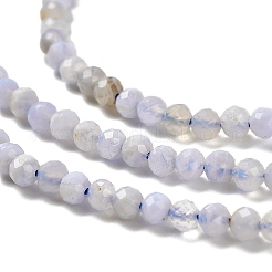 Natural Blue Lace Agate Beads Strands&nbsp;G-Z074-A01-01