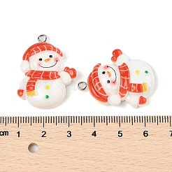 Christmas Theme Opaque Resin Pendants&nbsp;RESI-S08-06A