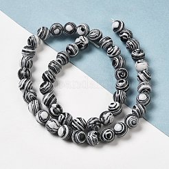 Synthetic Malachite Dyed Beads Strands&nbsp;G-P507-02A-05