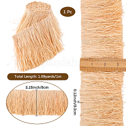 1Pc Raffia Crinkle Cut Paper Tassel Ribbon&nbsp;OCOR-CY0002-95
