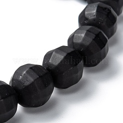 Frosted Glass Beads Stretch Bracelets&nbsp;BJEW-I296-12D