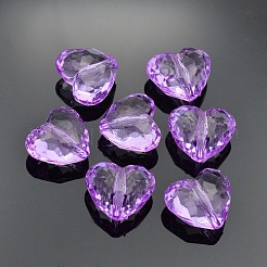Transparent Acrylic Beads&nbsp;X-PL318Y-6
