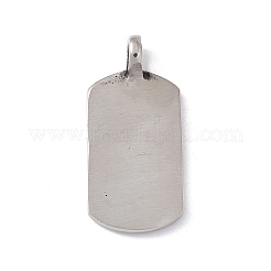 304 Stainless Steel Manual Polishing Pendants&nbsp;X-STAS-G267-07AS