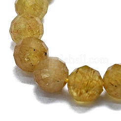 Natural Yellow Apatite Beads Strands&nbsp;G-G927-09