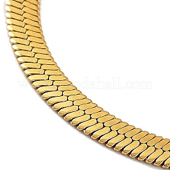 201 Stainless Steel Herringbone Chain Necklaces&nbsp;NJEW-P282-07G-1