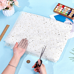 Polyester Gauze Fabric&nbsp;DIY-WH0759-44C