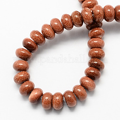 Synthetic Goldstone Beads Strands&nbsp;G-S105-8mm-10