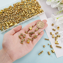 300Pcs 15 Styles Tibetan Style Alloy Beads&nbsp;TIBEB-GO0001-08C