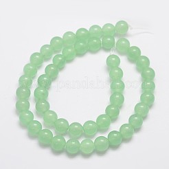 Natural & Dyed Malaysia Jade Bead Strands&nbsp;X-G-A146-8mm-A26