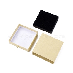Square Paper Drawer Jewelry Set Box&nbsp;CON-C011-03A-06