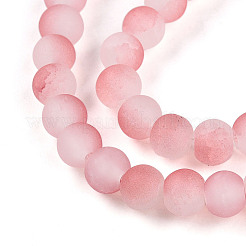 Crackle Glass Beads&nbsp;X1-GLAA-N009-6mm-03