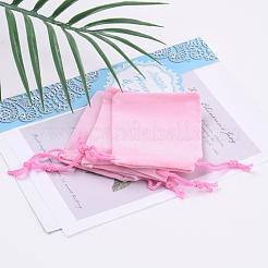 Velvet Cloth Drawstring Bags&nbsp;X-TP-C001-70X90mm-1