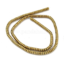 Electroplated Synthetic Non-magnetic Hematite Beads Strands&nbsp;G-K361-A04-01