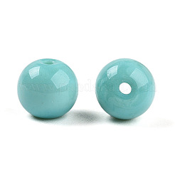 Opaque Solid Color Glass Beads&nbsp;X1-GLAA-N007-8mm-A13