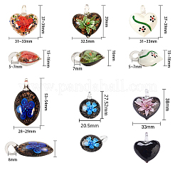 Handmade Lampwork Pendants&nbsp;LAMP-SC0001-01