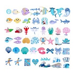 Ocean Polyester Thread Computerized Embroidery Iron On/Sew On Patches&nbsp;PATC-PH0001-66