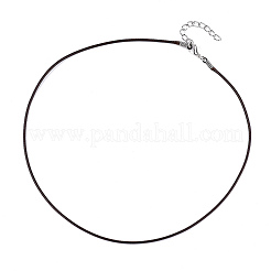 Waxed Cotton Cord Necklace Making&nbsp;LS-MAK-S034-005