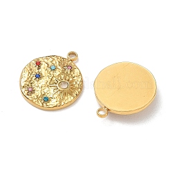 304 Stainless Steel Rhinestone Pendants&nbsp;SA-CBA7876-17G