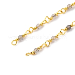 Brass Chain Necklace Making&nbsp;KK-K337-13G-10