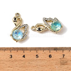 UV Plating Alloy Glass Pendants&nbsp;FIND-K032-29G