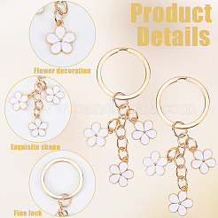 Zinc Alloy Keychain&nbsp;KEYC-WH20004-10A