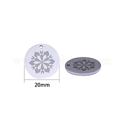 9 Pcs Christmas 304 Stainless Steel Pendants&nbsp;STAS-CJ0001-147