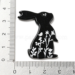 Opaque Acrylic Sided Pendants&nbsp;MACR-D027-06B