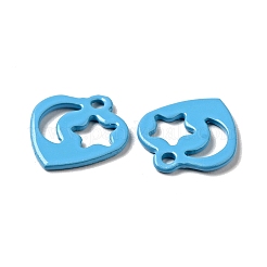 Spray Painted 201 Stainless Steel Charms&nbsp;STAS-G304-15B