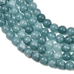 Natural Dyed White Jade Beads Strands&nbsp;GG-CBAEB22-B01-6mm-04