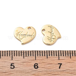Brass Charms&nbsp;KK-G516-20G