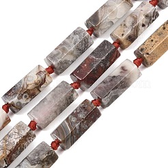 Natural Mexican Crazy Lace Agate Beads Strands&nbsp;G-B196-C01-01