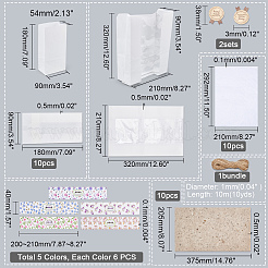 Rectangle Greaseproof Wrapping Paper&nbsp;AJEW-PH0002-96