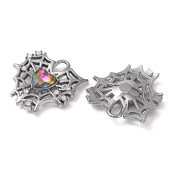 Rack Plating Alloy Glass Pendants&nbsp;FIND-YW0001-87