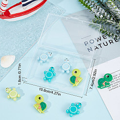 10Pcs 5 Style Silicone Beads&nbsp;SIL-SC0001-14