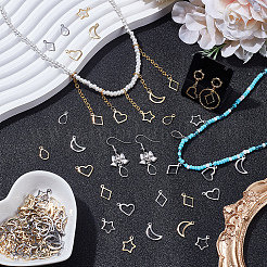 120Pcs 10 Styles 304 Stainless Steel Charms&nbsp;STAS-SC0020-91