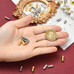 30Pcs 3 Colors Column Brass Screw Clasps&nbsp;FIND-CJ0005-71