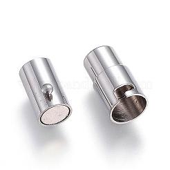Tarnish Resistant 304 Stainless Steel Locking Tube Magnetic Clasps&nbsp;STAS-D159-31