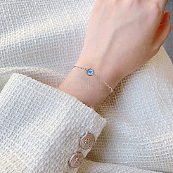 12Pcs 6 Styles 304 Stainless Steel Paperclip Chain Satellite Chain Bracelet Making&nbsp;BJEW-SP0001-28