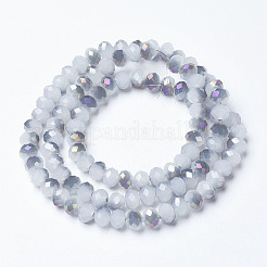 Electroplate Glass Beads Strands&nbsp;EGLA-A034-J2mm-F05